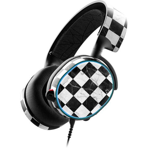 Checkered Marble SteelSeries Arctis 3 Skin