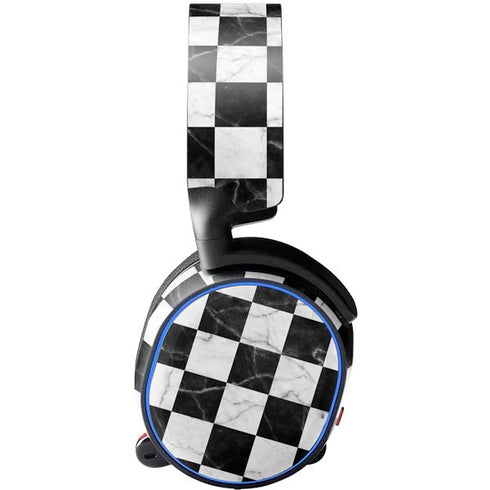 Checkered Marble SteelSeries Arctis 5 Skin