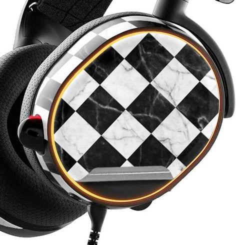 Checkered Marble SteelSeries Arctis 5 Skin