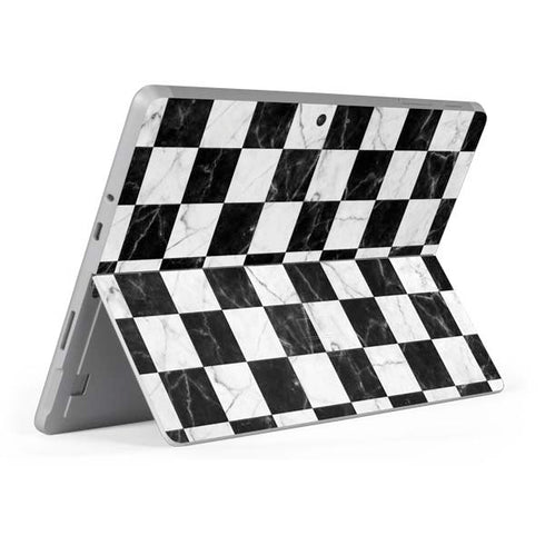 Checkered Marble Surface Go Skin