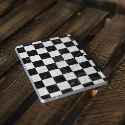 Checkered Marble Surface Go Skin