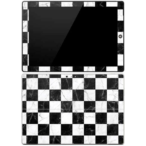 Checkered Marble Surface Pro 3 Skin