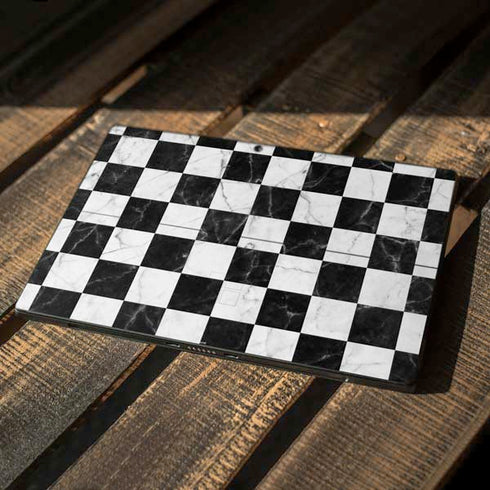 Checkered Marble Surface Pro 7 Skin
