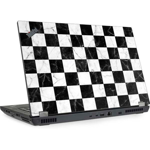 Checkered Marble Lenovo ThinkPad Skin