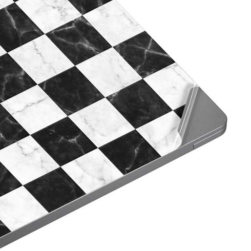 Checkered Marble Universal Laptop 16in (13 x 9.4in) Skin