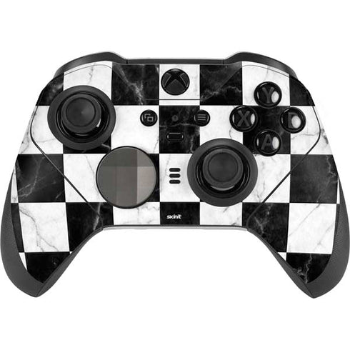 Checkered Marble Xbox Elite Wireless Controller Series 2 Skin