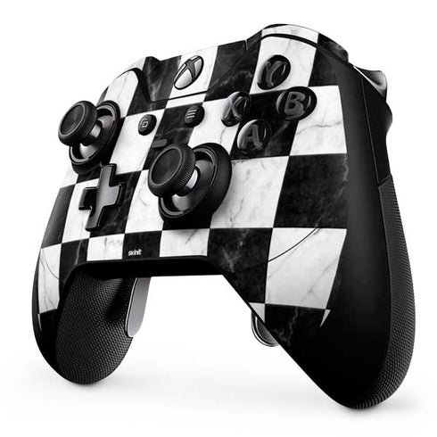 Checkered Marble Xbox One Elite Controller Skin
