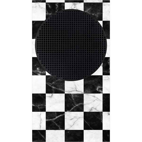 Checkered Marble Xbox Series S Console Skin