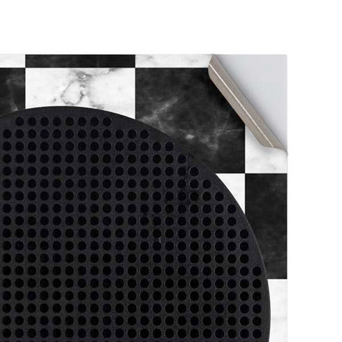 Checkered Marble Xbox Series S Console Skin
