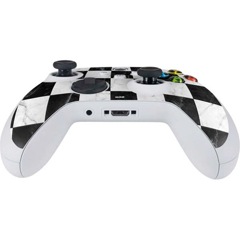 Checkered Marble Xbox Series S Controller Skin