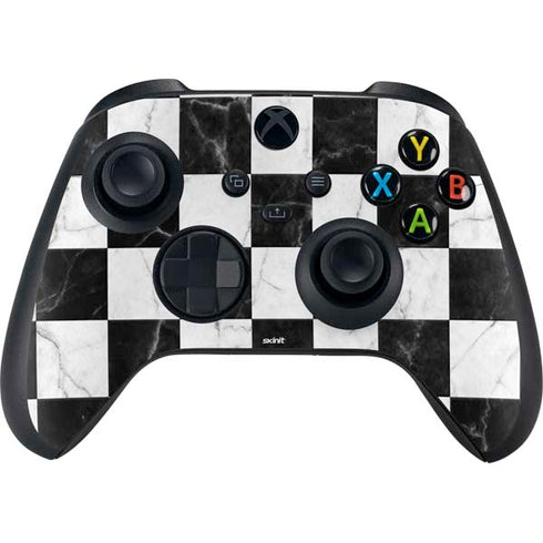 Checkered Marble Xbox Series X Bundle Skin