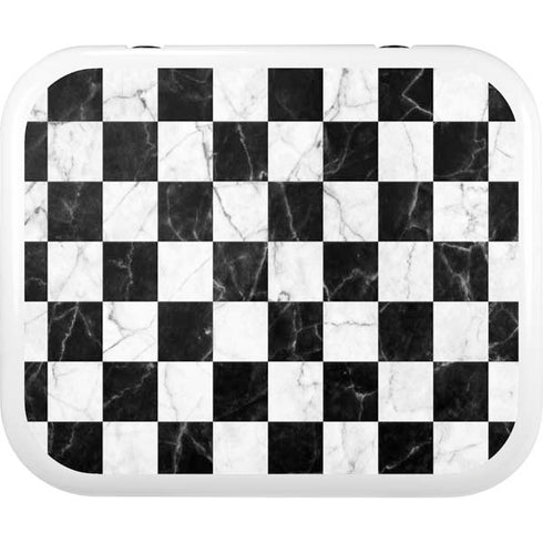 Checkered Marble YETI Roadie 24 Hard Cooler Skin