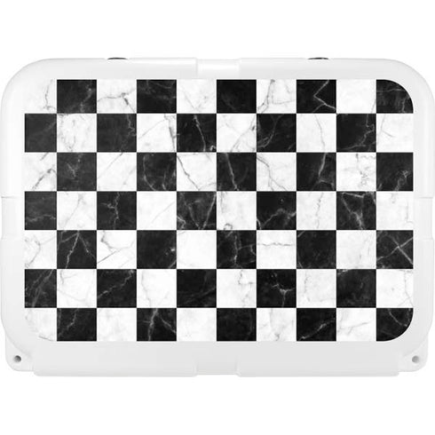 Checkered Marble YETI Tundra 35 Hard Cooler Skin