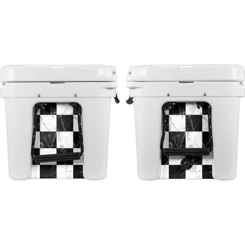 Checkered Marble YETI Tundra 35 Hard Cooler Skin