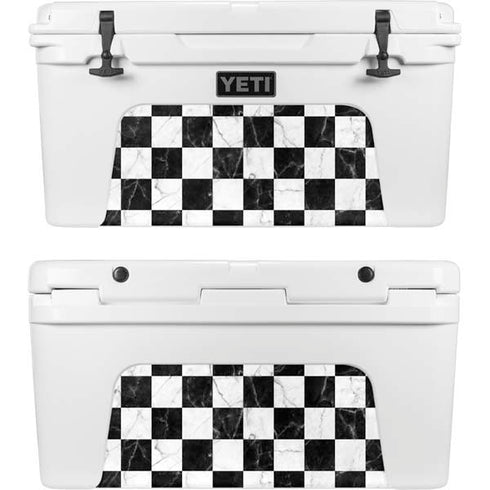 Checkered Marble YETI Tundra 65 Hard Cooler Skin