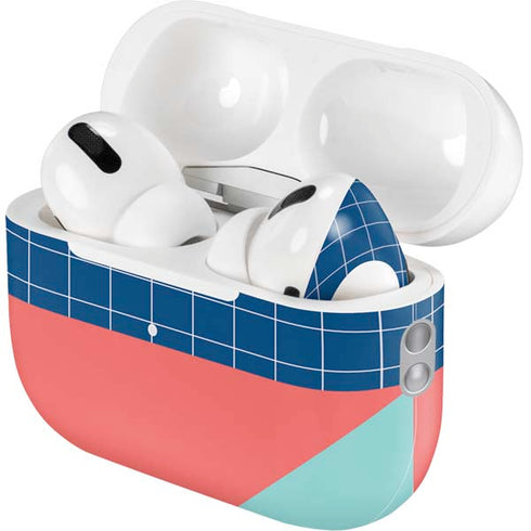 Checkered Split AirPods Pro 2nd Gen Skin