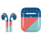 Checkered Split Apple AirPods 2 Skin