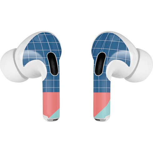 Checkered Split Apple AirPods Pro Skin