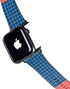 Checkered Split Apple Watch Band 42-44mm