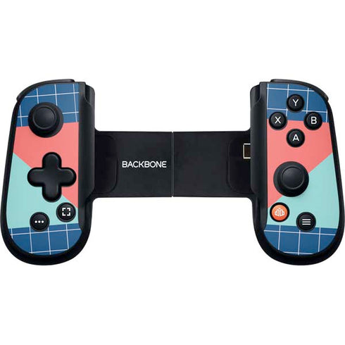 Checkered Split Backbone One for iPhone Game Controller Skin