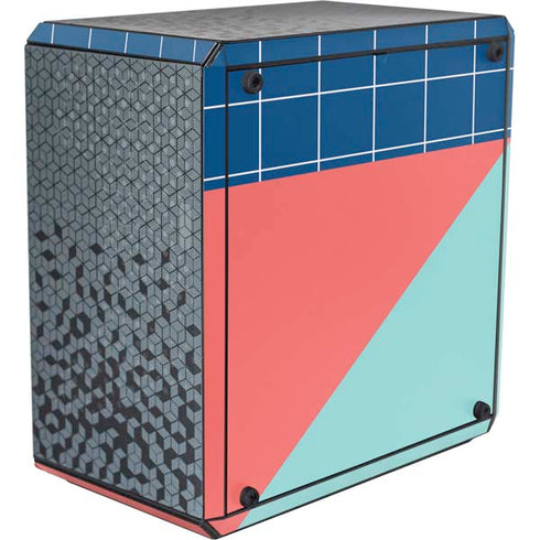 Checkered Split Cooler Master MasterBox Q300L Mini Tower Skin