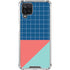 Checkered Split Galaxy A12 Clear Case