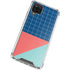 Checkered Split Galaxy A12 Clear Case