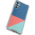 Checkered Split Galaxy A15 5G Clear Case