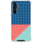 Checkered Split Galaxy A54 5G Clear Case
