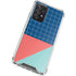 Checkered Split Galaxy A72 5G Clear Case