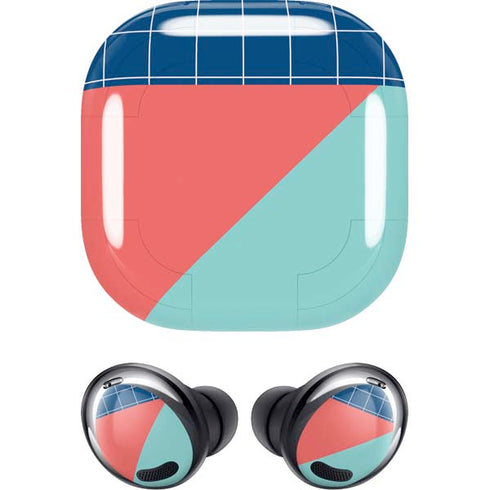 Checkered Split Galaxy Buds Pro Skin