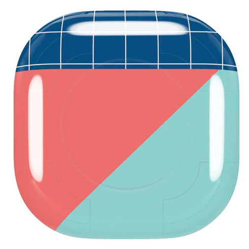 Checkered Split Galaxy Buds Pro Skin