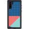 Checkered Split Galaxy Note 10 Waterproof Case