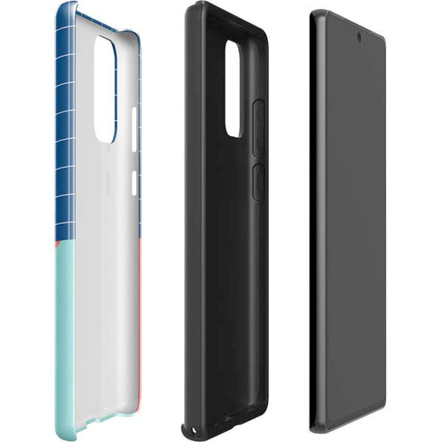 Checkered Split Galaxy Note20 5G Pro Case