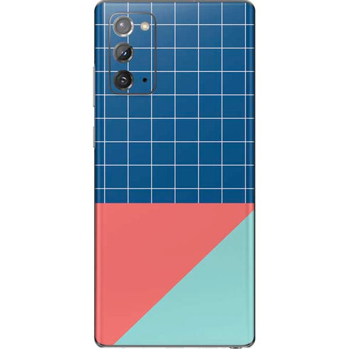 Checkered Split Galaxy Note20 5G Skin
