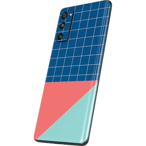 Checkered Split Galaxy S20 Fan Edition Skin