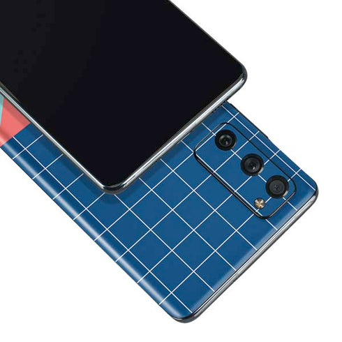 Checkered Split Galaxy S20 Fan Edition Skin