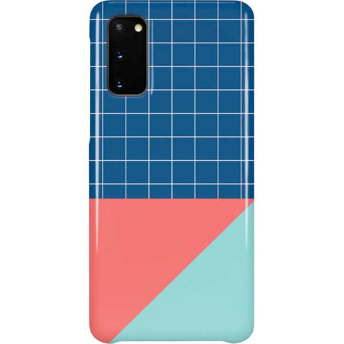 Checkered Split Galaxy S20 Lite Case