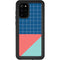Checkered Split Galaxy S20 Plus Waterproof Case