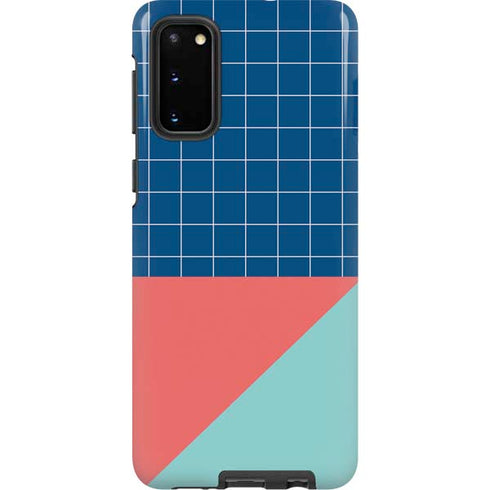 Checkered Split Galaxy S20 Pro Case
