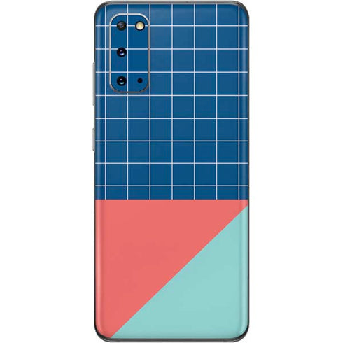 Checkered Split Galaxy S20 Skin