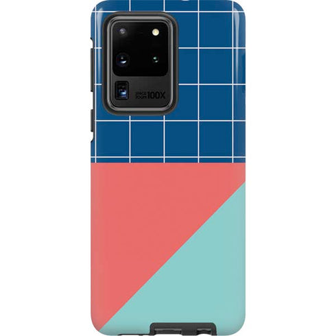 Checkered Split Galaxy S20 Ultra 5G Pro Case