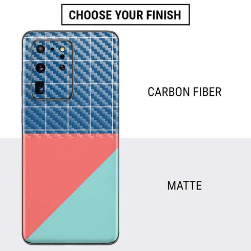 Checkered Split Galaxy S20 Ultra 5G Skin