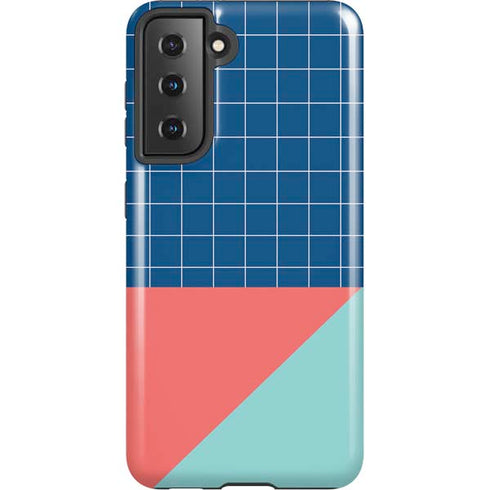 Checkered Split Galaxy S21 5G Pro Case