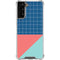 Checkered Split Galaxy S21 FE Clear Case
