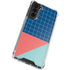 Checkered Split Galaxy S21 FE Clear Case