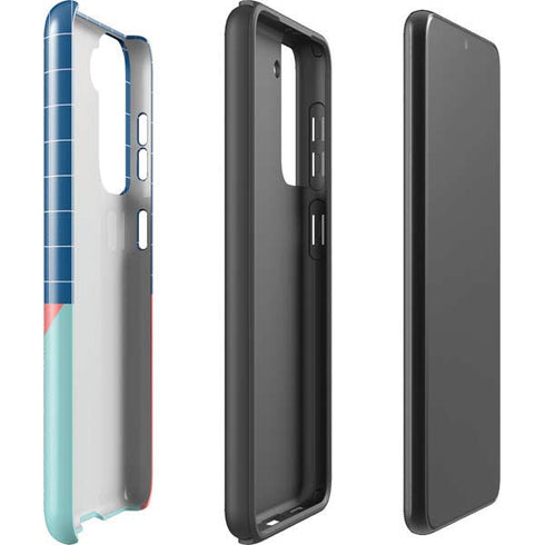 Checkered Split Galaxy S21 FE Pro Case