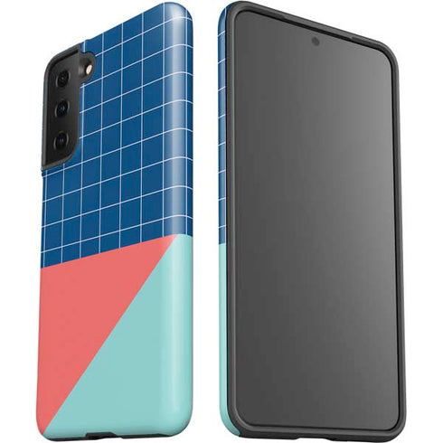 Checkered Split Galaxy S21 FE Pro Case