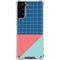 Checkered Split Galaxy S21 Plus 5G Clear Case