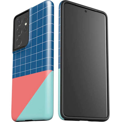 Checkered Split Galaxy S21 Ultra 5G Pro Case